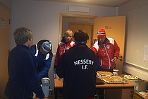 Nesseby IF hadde godt utvalg til sultne skiløpere. Govvat/foto: Charles Petterson